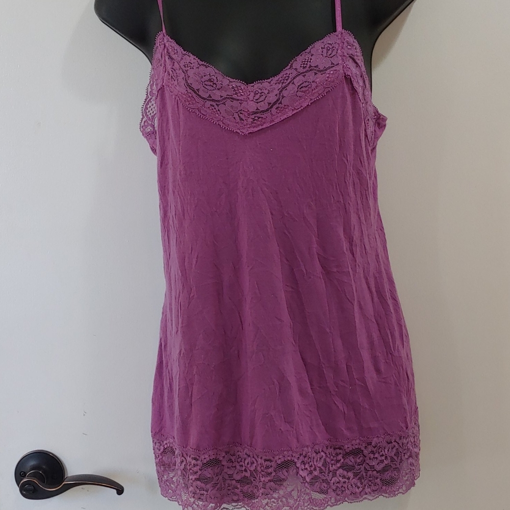 Lacy tank top